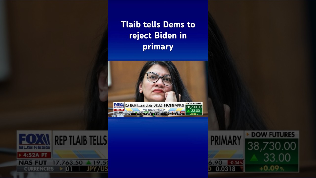 ‘Squad’ member tells fellow state Dems to vote ‘uncommitted’ to Biden #shorts