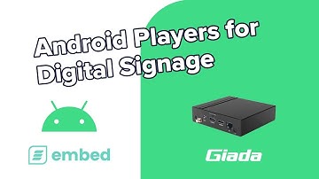 Android Digital Signage with Giada and embed signage