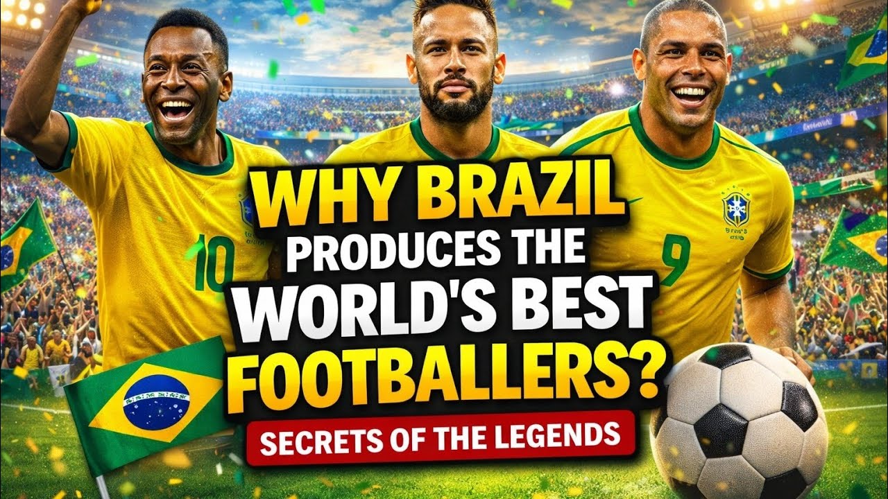 Why Brazil Produces the World’s Best Footballers ⚽ | Secrets of the Legends