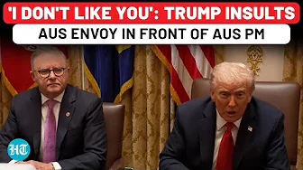 Trump Insults Australia Envoy In Front Of Aus PM Albanese: Awkward Moment On Camera| US| Kevin Rudd