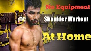 No equipment Shoulder workout at home/KHALID/