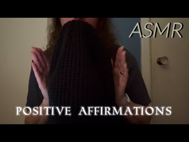 (ASMR) Positive Affirmations ❤️😌
