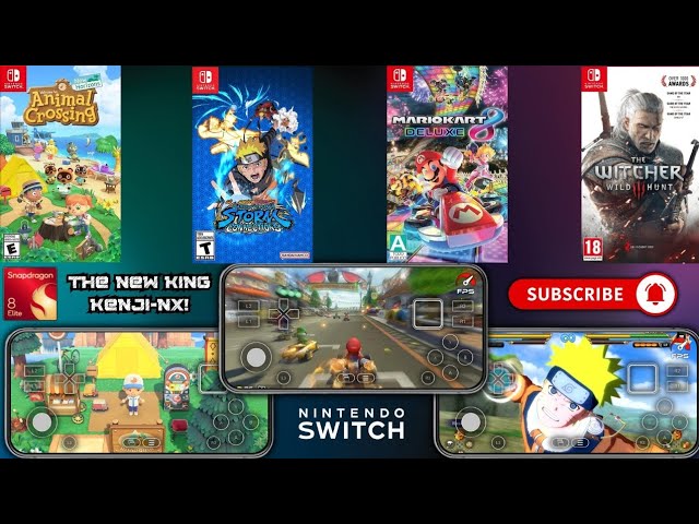 🔥INSANE! Snapdragon 8 Elite & Animal Crossing, Naruto, Witcher 3