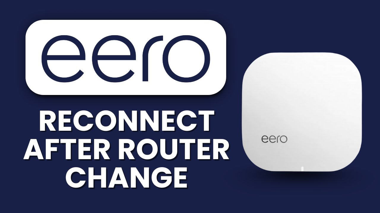 How to Reconnect Eero Router After Power Outage ⚡ Restore Internet ...