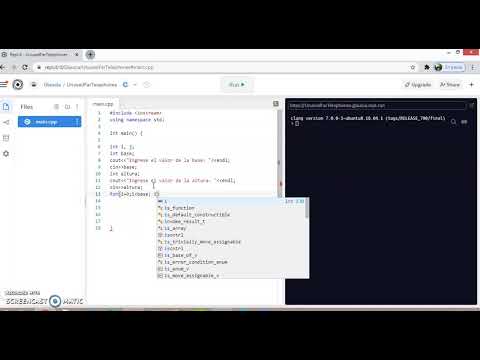 Cuadrado dibujado en C++ - YouTube