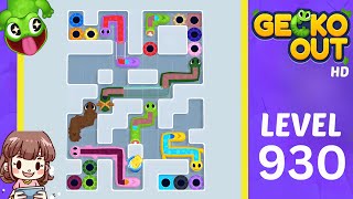 Gecko Out Level 930 Solution Walkthrough