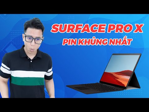 Những điều bạn có thể chưa biết về Surface Pro X- có thời lượng pin khủng nhất hiện tại!