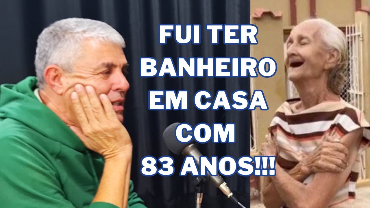 Pref Cacau fala do impressionante relato de idosa no REDECAST: "EU FUI TER UM BANHEIRO COM 83 ANOS!"