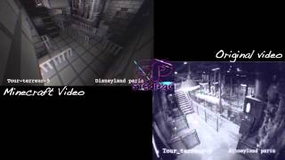 Dog In Tower Of Terror - Minecraft And Original Video