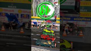 McLaren vs Lamborghini! F1 GT vs Sian vs P1 vs Centenario 🏎️💨 | Hot Wheels Race