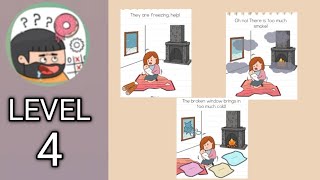 Brain Test 5 Level 4 All Part solution walkthrough 
