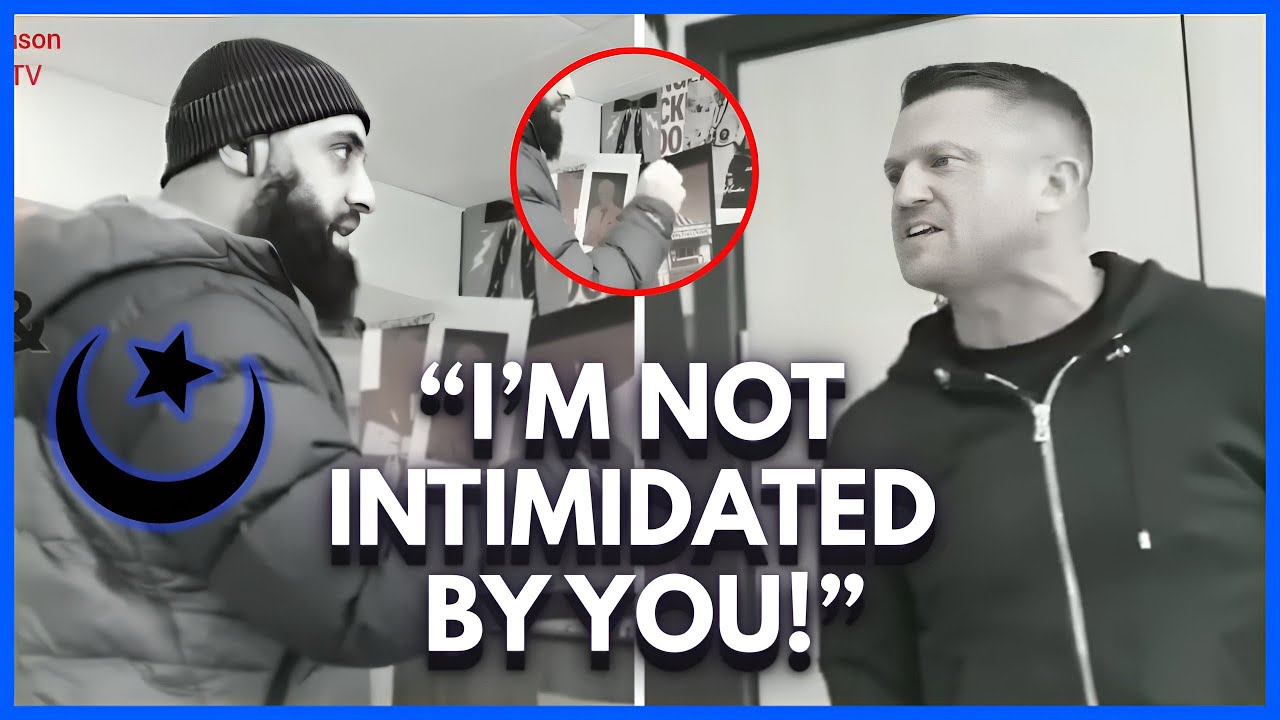 JUST NOW! Muslim Man THREATENS Tommy Robinson’s Life & Instantly FINDS OUT!