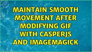 Maintain Smooth Movement After Modifying Gif With Casperjs And Imagemagick