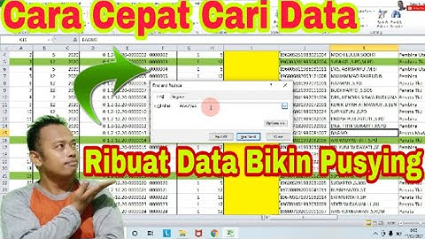 Cara Mencari Nama di Sheet Excel dan Mencari Data di Excel dengan Cepat