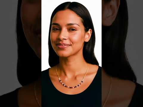 Women's Multicolor Crystal Necklace #jewellery #designergemjewels #necklace #crystals