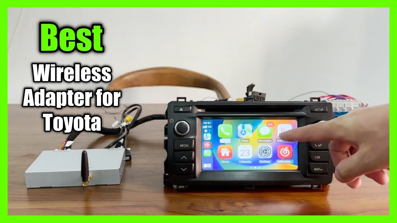AUTOabc Wireless Carplay/Android Auto Adapter for Toyota Review YouTube