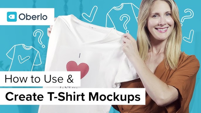 Step-By-Step Clothing Brand T-Shirt Mockup Tutorial (PHOTOSHOP) 