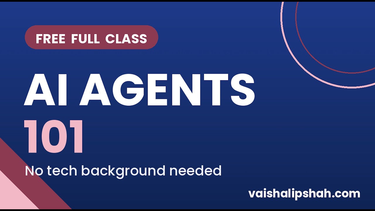 AI Agents for Beginners tutorial showing Claude AI interface