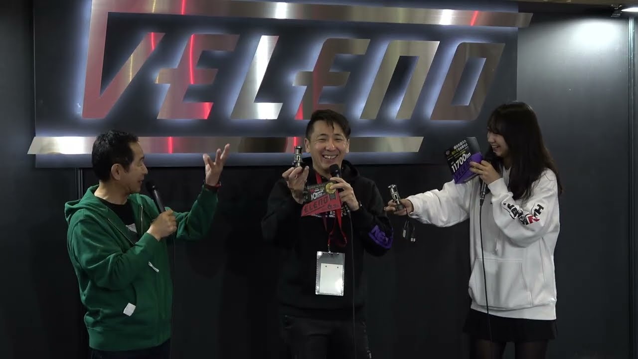 松田次生監督＆土屋圭市監督Velenoトークショー MC相沢菜々子さん 東京オートサロン2026