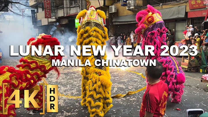 Walking in Binondo Manila During The Chinese New Year | Fireworks Show 2023 | Chinatown, Philippines