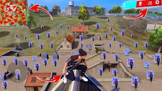 WHY ALL SANTINO TELEPORT ON PEAK AND CLOCK TOWER 😱DO OR DIE SITUATION SOLO VS SQUAD🔥FREE FIRE