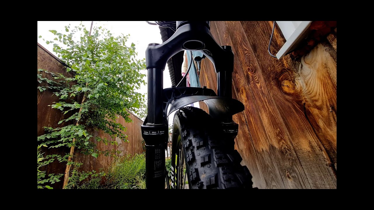 Работа Rock Shox Judy Silver после ТО