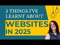 5 Website Lessons I Learned in 2025