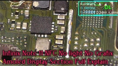 Infinix Note 11 NFC No light No Grafix Amoled Display Section Full Explain
