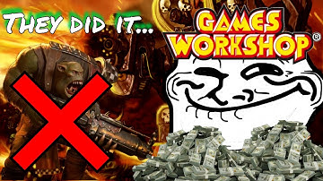 Games Workshop SCAMMED Ork Players With This One...-"Absolutely Shameless OVER-NERF"