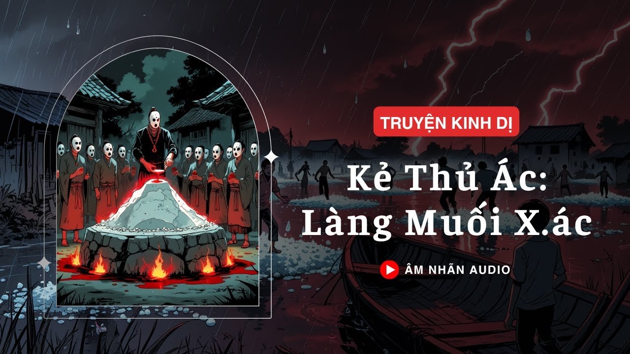 [TRUYỆN KINH DỊ] || KẺ THỦ ÁC: LÀNG MUỐI X.ÁC || ÂM NHÃN AUDIO