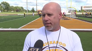 O-Zone: Kickapoo Football Coach Nate Thomas discusses upcoming season