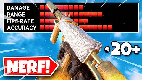 *NEW* OVERPOWERED MAC-10 Class Setup AFTER NERF.. FASTEST KILLING SETUP! (Cold War Warzone)