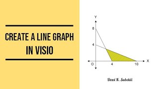 HOW TO CREATE A LINE GRAPH IN VISIO