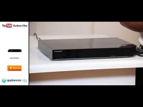 Samsung BD-F8500A 3D Blu-ray Player 500GB Recorder explained by expert - Appliances Online