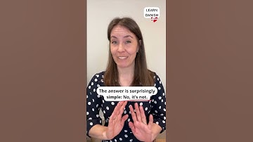 Are you struggling with the Danish soft D?