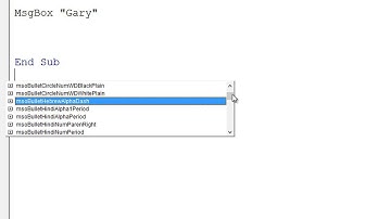 Tutorial 1 - Excel VBA Introduction - Using the Visual Basic Editor