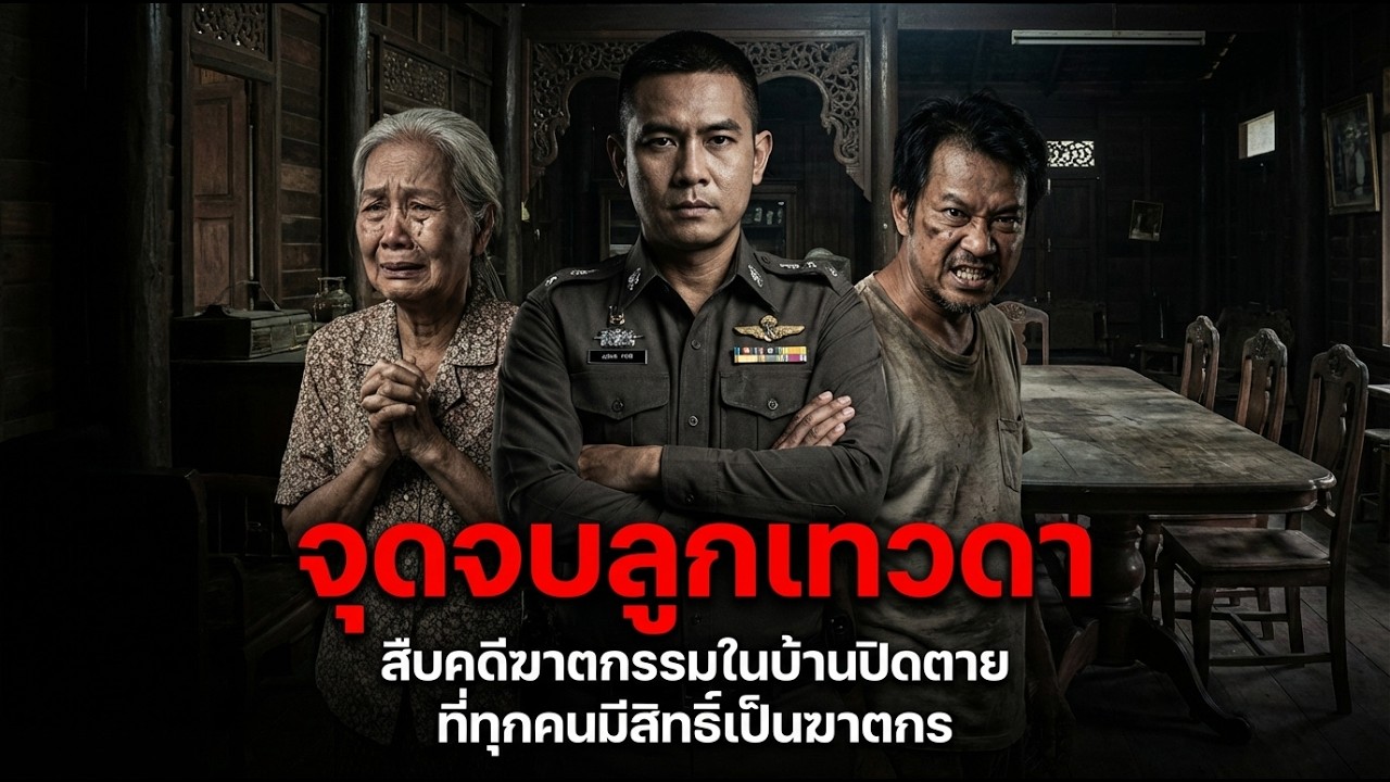 จุดจบลูกเทวดา : สืบคดีฆาตกรรมในบ้านปิดตาย ที่ทุกคนมีสิทธิ์เป็นฆาตกร