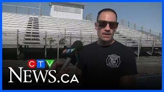 Firefighters, students honour 9/11
