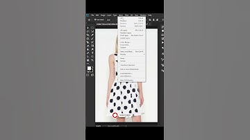 Remove dots on clothes - Short Photoshop Tutorial