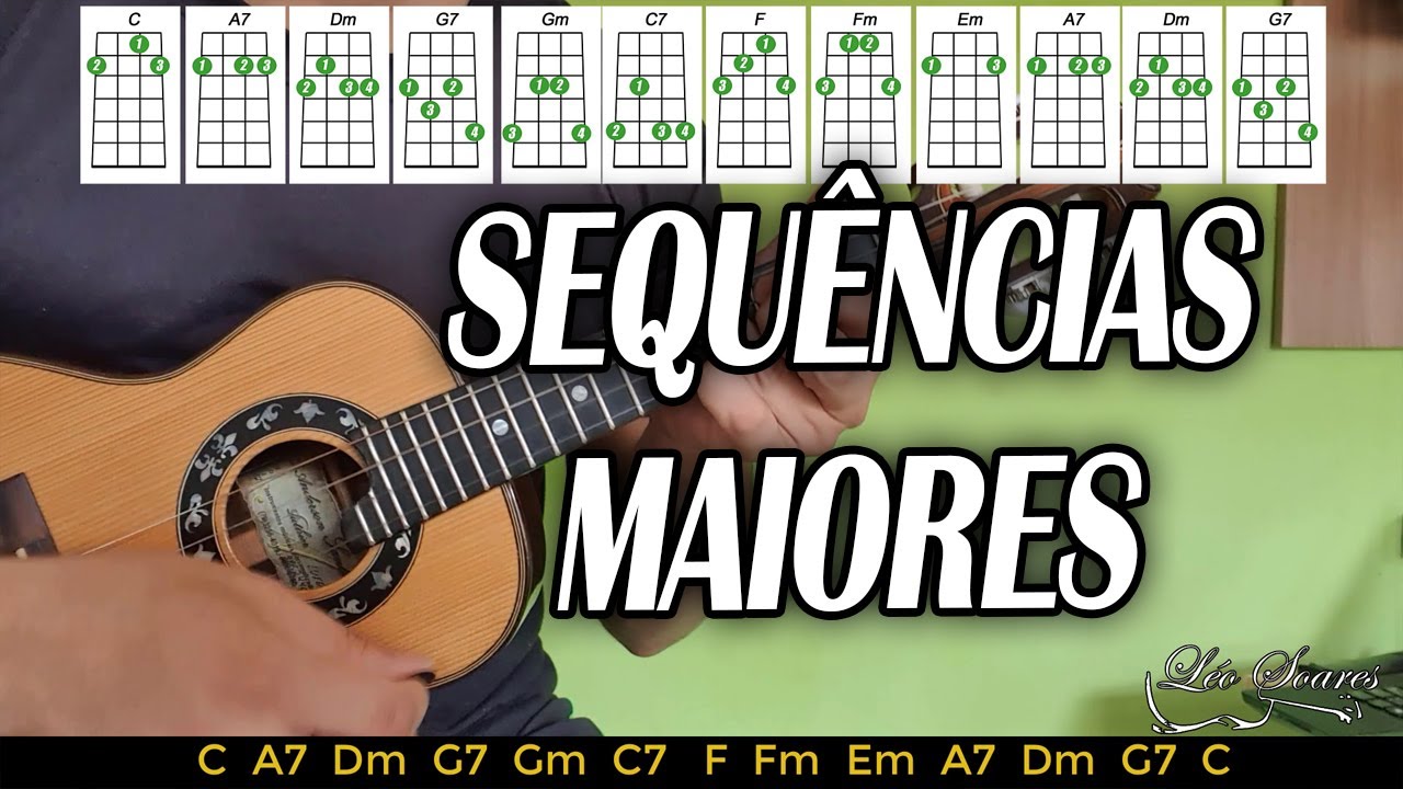 Aprenda TODAS as Sequências Maiores no Cavaquinho - #DESAFIOdoINSTA