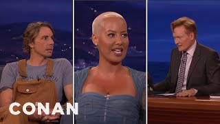 Amber Rose Helps Conan & Dax Shepard Swap Wives | CONAN on TBS