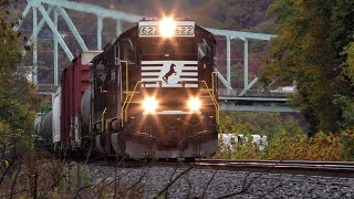NS RP-M4C #622 Leading Local C28 Eastbound thru Sewickley, PA - 10/28/2020