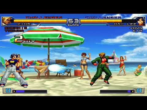 New main team found: Taekwondo team: May Lee/Jhun/Kim The King Of Fighters 2002 Unlimited Match