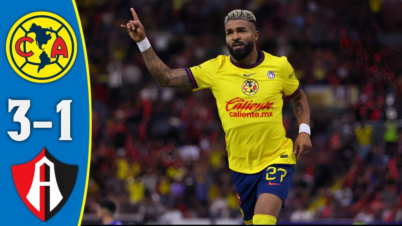 ATLAS VS AMERICA RESUMEN - LIGA MX CLAUSURA 2025 - YouTube
