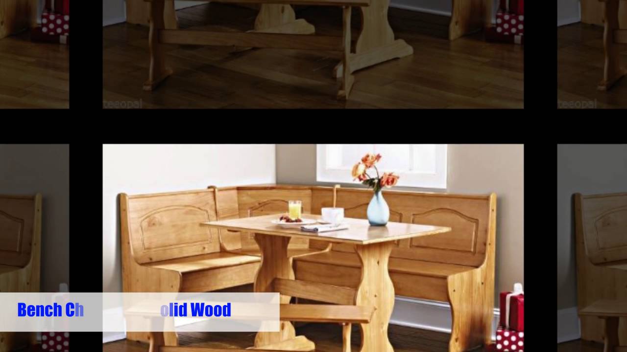 Breakfast nook table and chair set. fake builtin seating. booth ...
