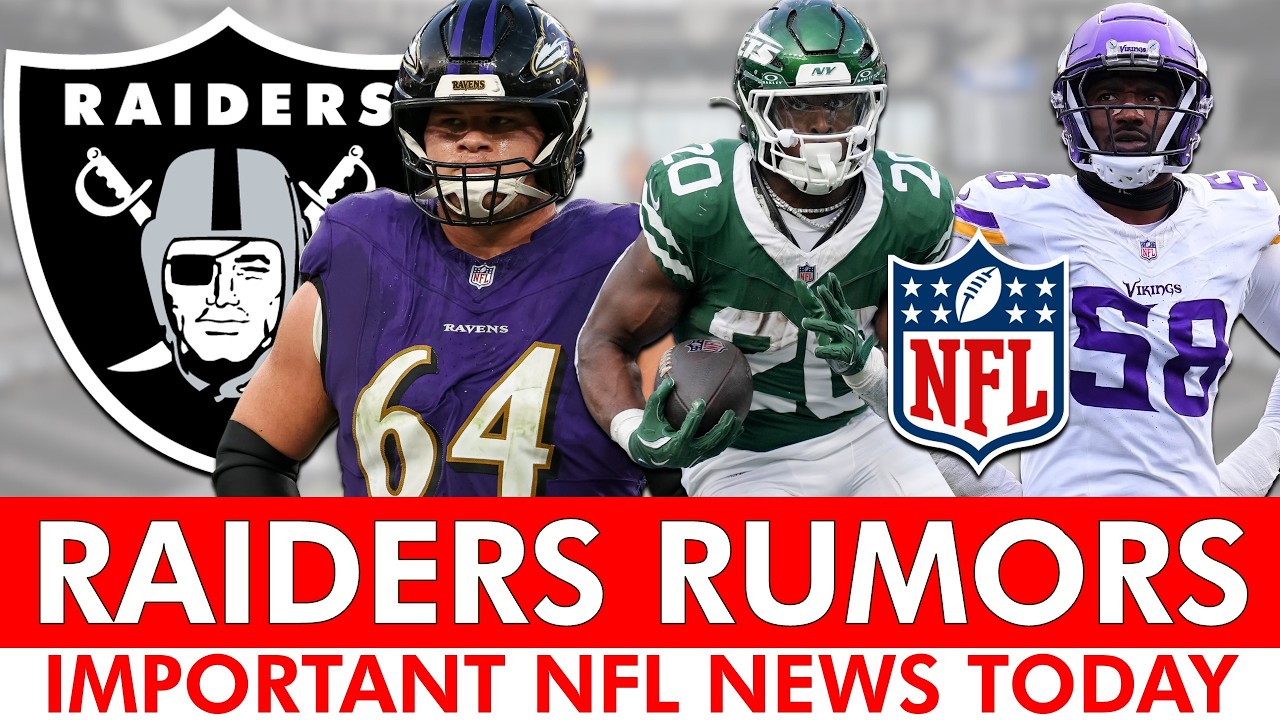 Raiders Rumors That Will Make You Smile + Important NFL News Today
