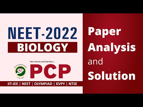 NEET 2022 || Live Paper Analysis and  Solution || PCP Sikar || Biology