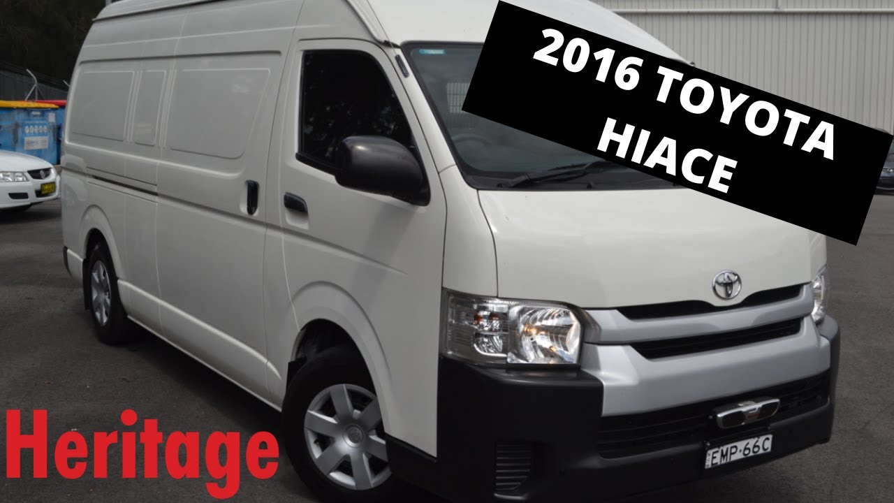 Toyota hiace 2016