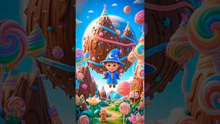 The Magical Chocolate Mountain! 🌋✨ 3D Kids Animation Video #nurseryrhymes #kidsanimation