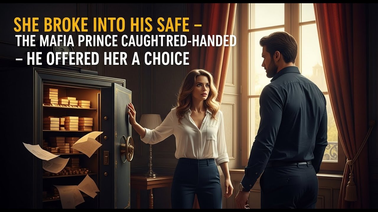 She Broke Into His Safe The Mafia Prince Caught Her Red-Handed He Offered Her a Choice.....